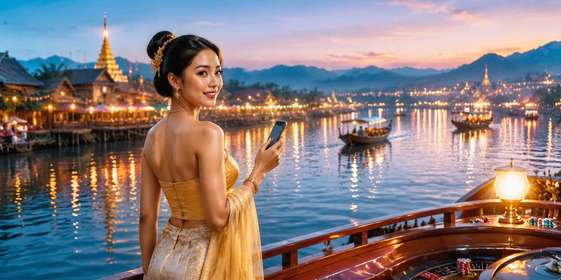 မြန်မာဖုန်းအသုံးပြုသူ 3phase ဖုန်းအပေါ်ကာစီနိုဂိမ်းကစားနေခြင်း